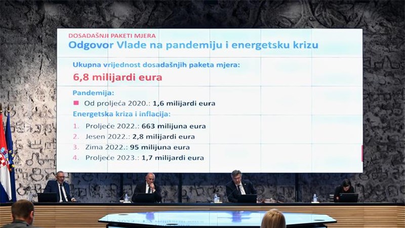 Predstavljen peti antiinflacijski paket mjera Vlade - Cijena struje ostaje ista, ograničavaju se cijene za 30 proizvoda